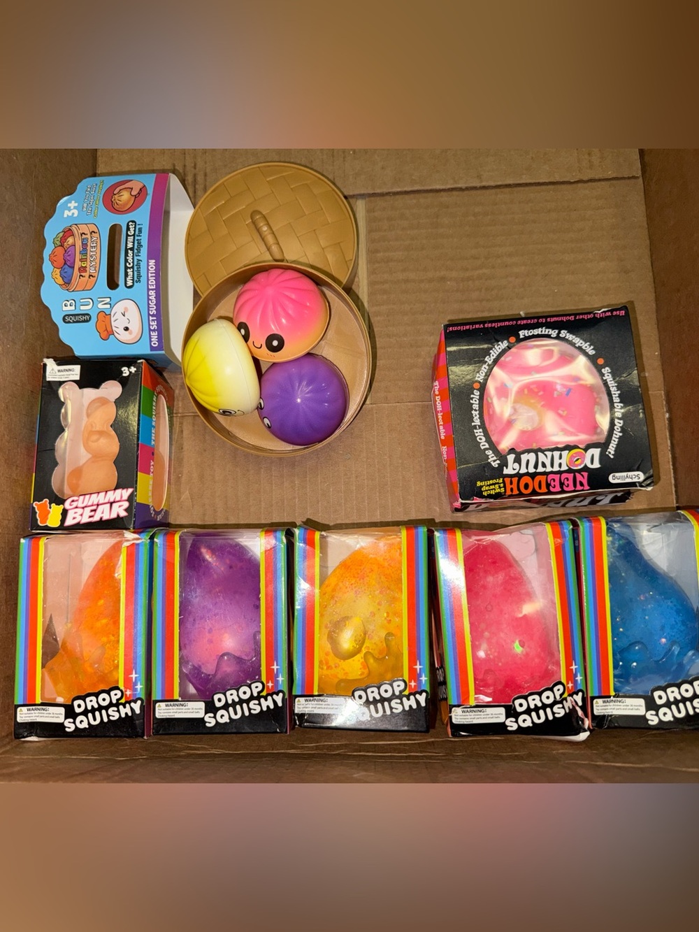 Squishy Bundle, Lot of 8 items